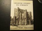 Geliefde steden en streken - Romain  Malfliet -, Boeken, Ophalen of Verzenden