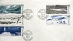 FIRST DAY COVER- ANTARCTICA-POOLREIZIGERS- ZWEDEN, Postzegels en Munten, Ophalen of Verzenden, Gestempeld, Dier of Natuur