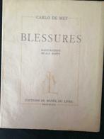 Blessures - Carlo De Mey, Antiquités & Art, Envoi