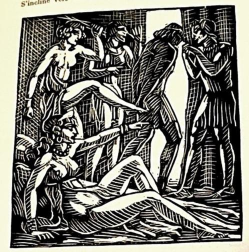 Le Satyricon de Petrone 1938 Drouart (il) gelim oplage 1/300, Antiek en Kunst, Antiek | Boeken en Manuscripten, Ophalen of Verzenden