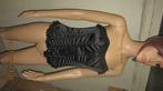 Korset M, Kleding | Dames, Ophalen of Verzenden, Zwart, Body of Korset