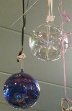 Glazen kerstbal - 12 cm, Diversen, Kerst, Ophalen of Verzenden, Nieuw
