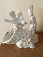 Ancienne posture en porcelaine avec oiseaux, Zo goed als nieuw