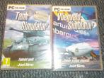 pc games Tank Simulator +Vliegveld Simulator ,nooit gespeeld, Vanaf 7 jaar, Simulatie, Ophalen of Verzenden, 1 speler