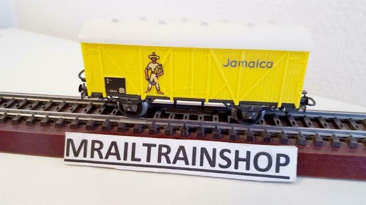 4509 Marklin H0 - Bananenwagen "Jamaica"', Hobby en Vrije tijd, Modeltreinen | H0, Zo goed als nieuw, Wagon, Wisselstroom, Märklin