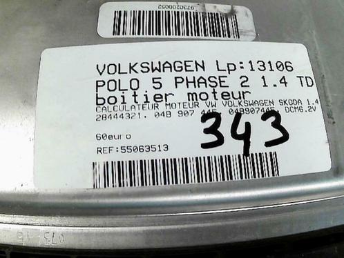 Boitier moteur VW Polo V (6C) 1.4TDi 55kw 04B 907 445 (343), Autos : Pièces & Accessoires, Moteurs & Accessoires, Utilisé, Enlèvement ou Envoi