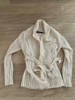 Cardigan Talking French wol - maat S, Kleding | Dames, Truien en Vesten, Ophalen of Verzenden, Wit, Zo goed als nieuw, Talking French