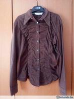 blouse van SCAPA, Kleding | Dames, Ophalen of Verzenden, Gedragen, Maat 42/44 (L), Bruin