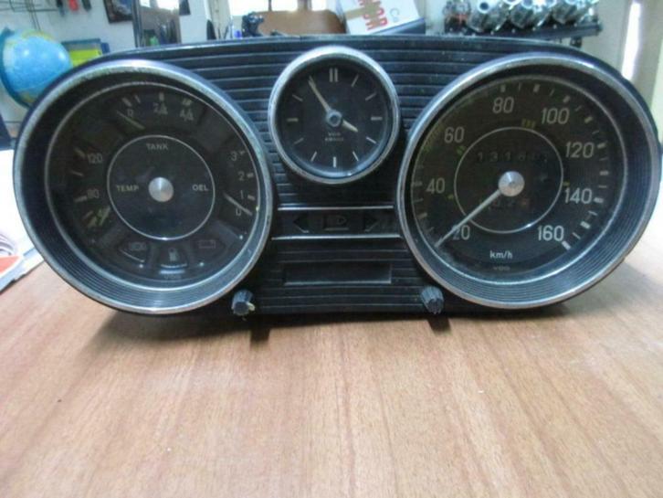 Snelheidsmeter voor Mercedes 220/8, Auto-onderdelen, Dashboard en Schakelaars, Mercedes-Benz, Oldtimer onderdelen, Gebruikt, Ophalen
