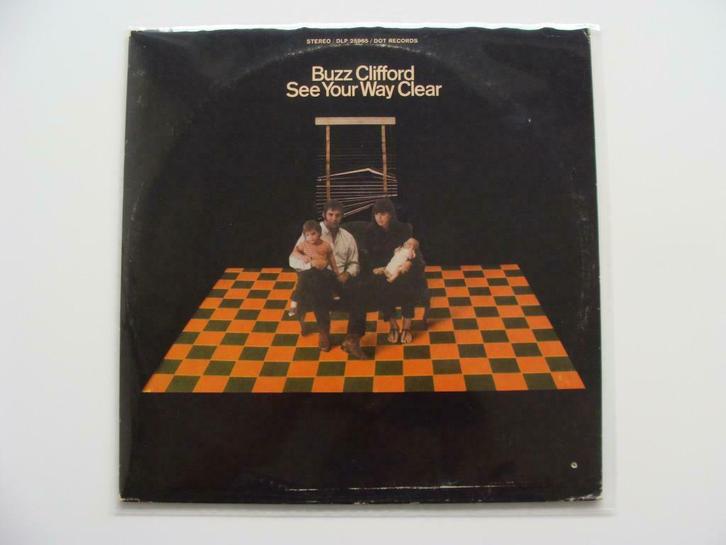 Buzz Clifford ‎– See Your Way Clear (1969), Cd's en Dvd's, Vinyl | Rock, Progressive, 12 inch, Ophalen of Verzenden