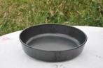 §  plat pyrex noir rond, Récipient(s), Comme neuf, Enlèvement ou Envoi, Verre