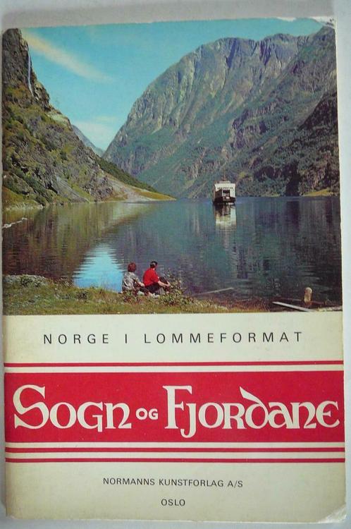 Sogn og Fjordane Norge I Lommeformat Noors , Frans , Engels, Boeken, Reisgidsen, Gelezen, Reisgids of -boek, Europa, Overige merken