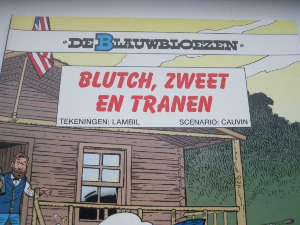 strip : de blauwbloezen, Ophalen of Verzenden