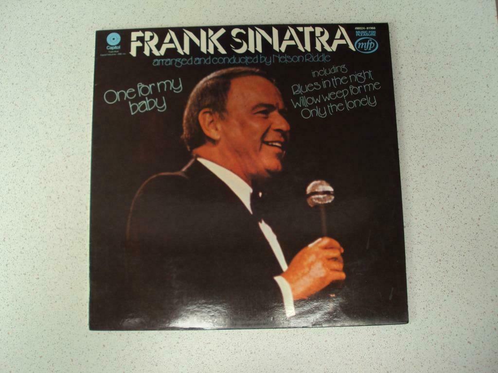 LP "Frank Sinatra" One For My Baby anno 1977, Enlèvement ou Envoi, 12 pouces
