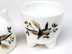 Vintage - 2x Eierdopjes - Vogeltjes, Antiek en Kunst, Ophalen of Verzenden