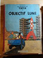 BD Kuifje Objectif Lune 1953, Antiek en Kunst, Antiek | Boeken en Manuscripten, Ophalen of Verzenden, Hergé