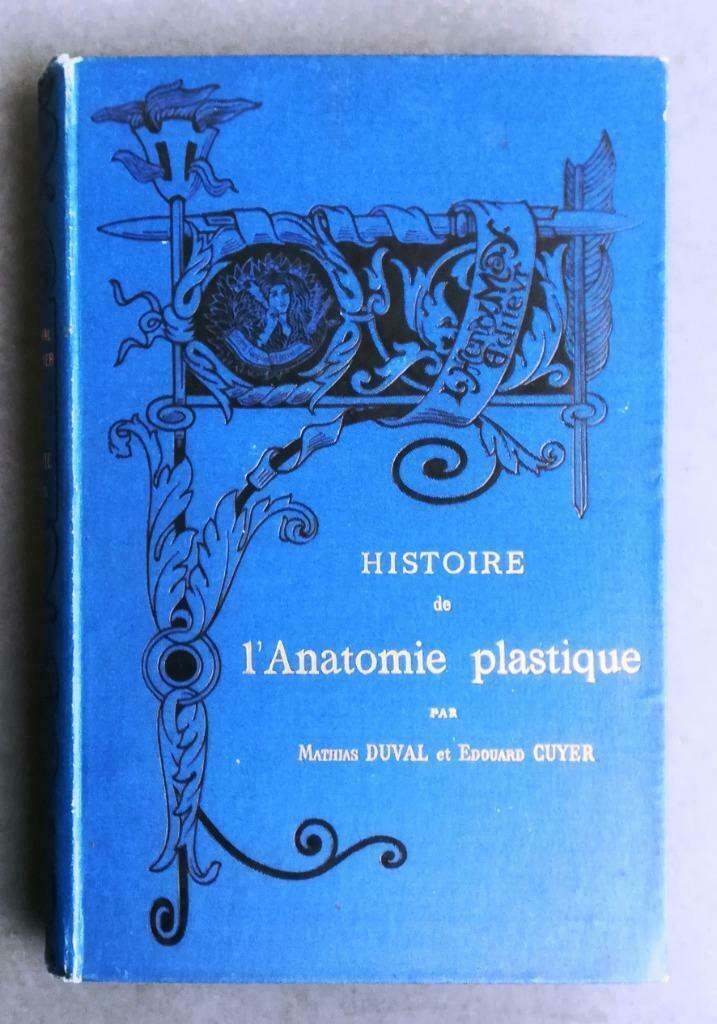Oud boek Histoire de l'Anatomie Plastique 1898 kunst, Boeken, Kunst en Cultuur | Beeldend, Gelezen, Schilder- en Tekenkunst, Ophalen of Verzenden