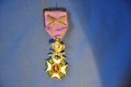 §  medaille  Croix de Chevalier de l'ordre de leopold, Overige soorten, Ophalen of Verzenden, Lintje, Medaille of Wings