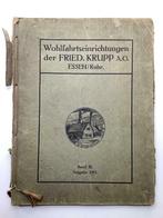 Wohlfahrtseinrichtungen der Fried. Krupp A.G. Essen/Ruhr., Enlèvement ou Envoi