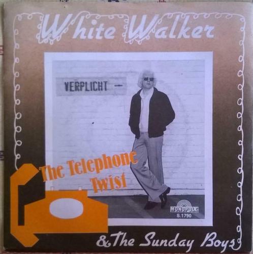 White Walker – The Telephone Twist / 	Christina Rock, CD & DVD, Vinyles Singles, Comme neuf, Rock et Metal, 7 pouces, Enlèvement ou Envoi
