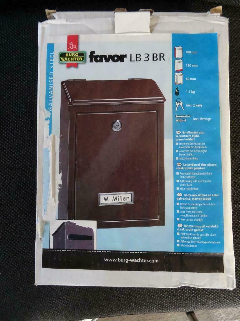 boite à lettres neuve, Jardin & Terrasse, Boîtes aux lettres, Neuf, Enlèvement ou Envoi
