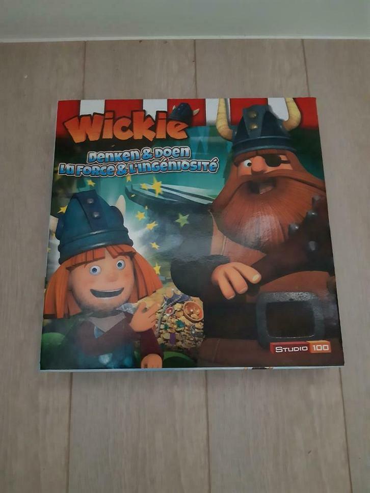 Wickie denken en doen, bordspel, Kinderen en Baby's, Speelgoed | Educatief en Creatief, Zo goed als nieuw, Ophalen of Verzenden
