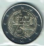 2 euro munt Frankrijk 2021 75 jaar Unicef UNC, Postzegels en Munten, Verzenden, Frankrijk, 2 euro, Losse munt