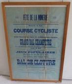 oude affiches volksfeest kleine dorpjes 1950 café ADG, Antiek en Kunst, Ophalen