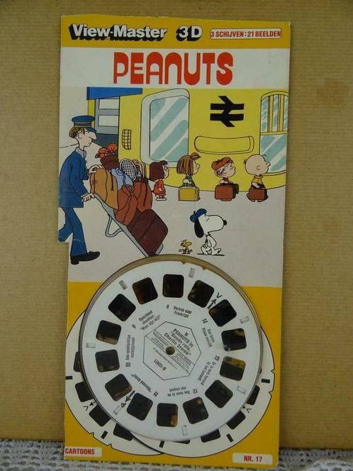 Viewmaster 3D Peanuts Cartoons nr. 17 Snoopy Charlie Brown, Verzamelen, Speelgoed, Nieuw, Ophalen of Verzenden