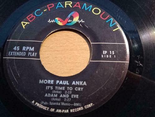 Paul Anka ‎– More Paul Anka - Ep, CD & DVD, Vinyles Singles, Utilisé, EP, Pop, 7 pouces, Enlèvement ou Envoi