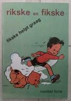 Rikske en Fikske - Fikske helpt graag (1974), Boeken, Stripverhalen, Ophalen of Verzenden
