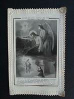 ancienne carte de prière double: également texte à l'intérie, Collections, Envoi, Image pieuse