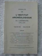 Luxembourg Institut Archéologique IAL - EO 1981 peu courant, Livres, Utilisé, Enlèvement ou Envoi