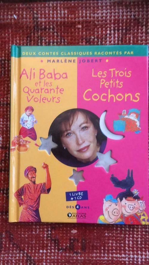 2 livres + CD - 4 histoires racontées par Marlène Jobert, CD & DVD, Vinyles | Enfants & Jeunesse, Fable ou Conte (de fées)
