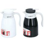Isoleerkan thermoskan koffiekan 1 liter zwart wit Alpina, Enlèvement ou Envoi, Neuf