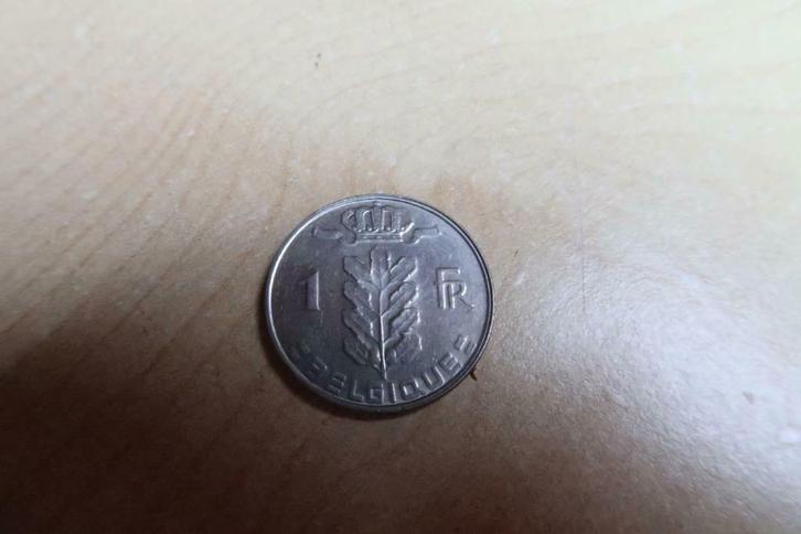 Munten : Boudewijn 1950-1988 - 1 Frank, Postzegels en Munten, Munten | België, Losse munt, Ophalen of Verzenden