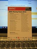 BMC Racing team 2013, Verzamelen, Ophalen of Verzenden, Zo goed als nieuw, Prent