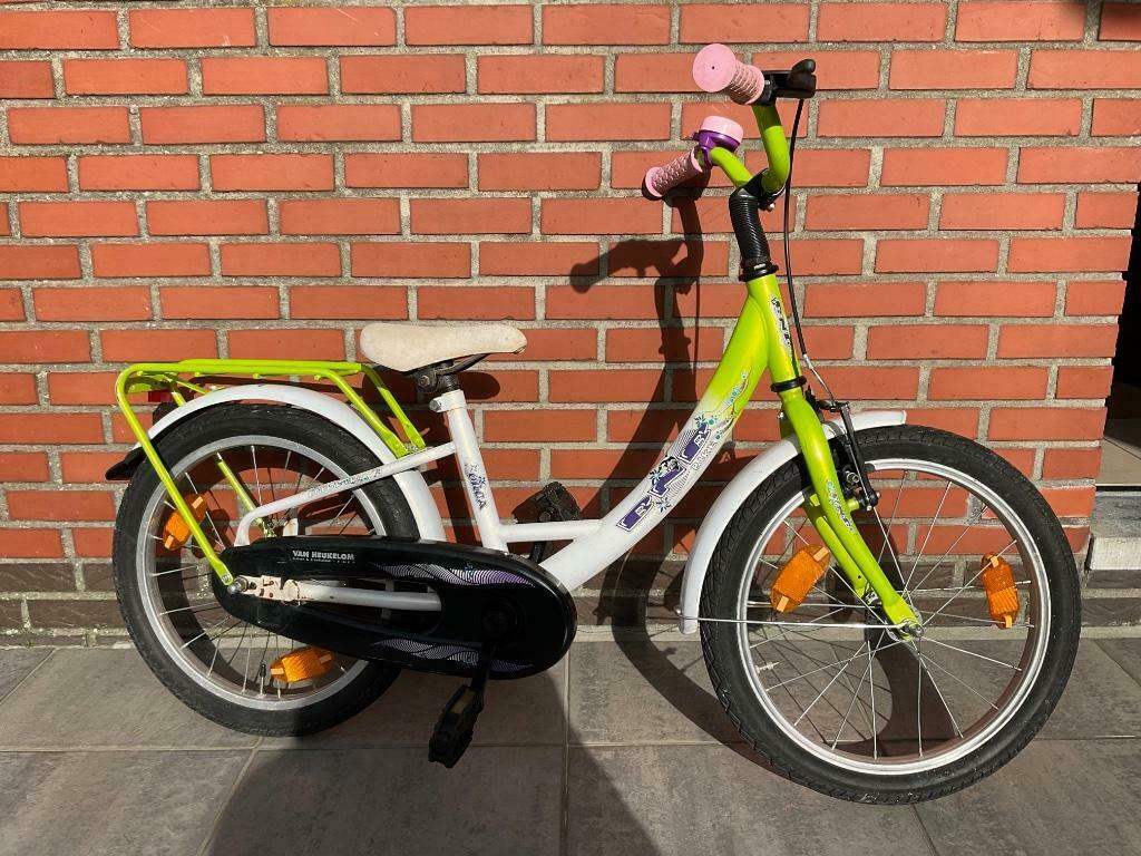 ② Meisjes fiets bnb 18 inch — Fietsen | Meisjes — 2dehands