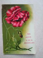 oude postkaart : Amitié de Bruxelles, Envoi