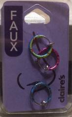 nieuwe neuspiercing juweeltjes., Handtassen en Accessoires, Piercings, Ophalen of Verzenden, Nieuw, Zilver, Neuspiercing