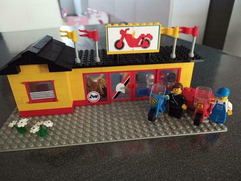 Lego 6373 - Motorcycle Shop (1984), Enfants & Bébés, Jouets | Duplo & Lego, Utilisé, Lego, Ensemble complet, Enlèvement ou Envoi