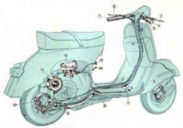 vespa werk boek dvd 1959 tot .. vespa 50 90 125 150 180 200, Vélos & Vélomoteurs, Enlèvement ou Envoi