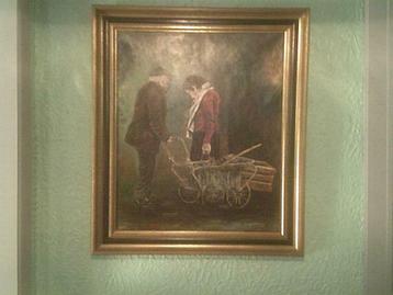 toile de Van Speybroeck 1979 (55x65cm), Enlèvement