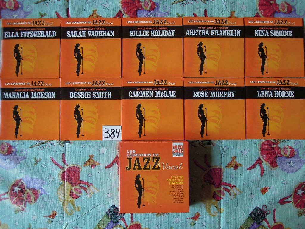 Coffret 10 CD box Les Légendes du Jazz Vocal 2007, CD & DVD, CD | Compilations, Enlèvement ou Envoi, Comme neuf, Jazz et Blues