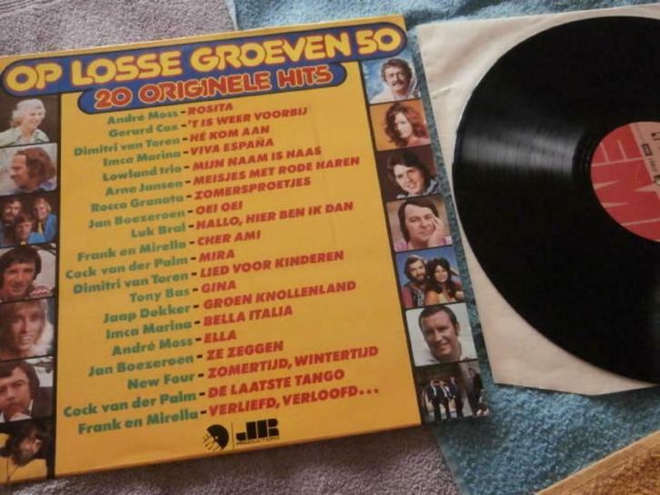 Op Losse Groeven 50 - Various Artists., Cd's en Dvd's, Vinyl | Verzamelalbums, Nederlandstalig, 12 inch, Ophalen of Verzenden