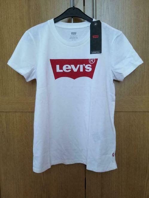 Levis XS t-shirt nieuw wit rood dames, Kleding | Dames, T-shirts, Nieuw, Maat 34 (XS) of kleiner, Wit, Zonder mouw, Ophalen of Verzenden