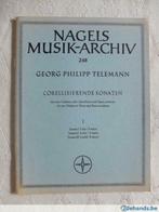 Telemann G.Ph      Sonaten, Muziek en Instrumenten, Nieuw, Ophalen of Verzenden, Klassiek