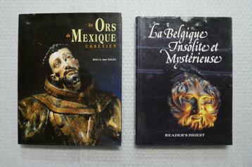 Livre Les Ors du Mexique chrétien / La Belgique insolite et, Enlèvement ou Envoi
