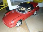 Alfa Romeo Spider 1/18 Burago, Maisto, ..., Ophalen of Verzenden, Zo goed als nieuw, Auto, Overige merken