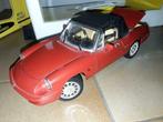 Alfa Romeo Spider 1/18 Burago, Maisto, ..., Overige merken, Ophalen of Verzenden, Zo goed als nieuw, Auto